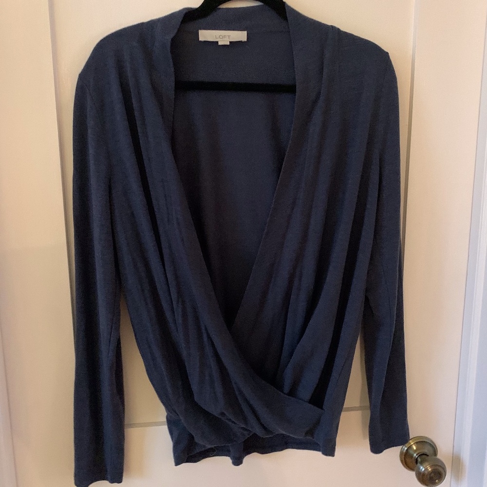 Loft Navy Sweater